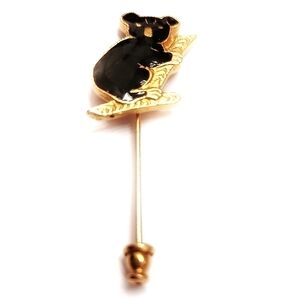 ⚘️🐼Panda Vintage Stick Pin Brooch